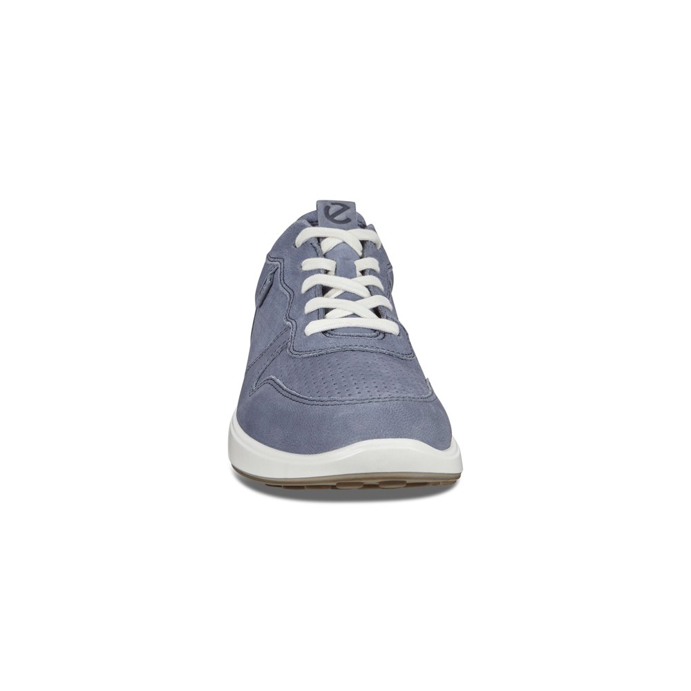 Tenis Hombre - ECCO Soft 7 Runner Lace-Ups - Azules - UYS328706